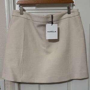 Marella Women's Mini Skirt in Cream